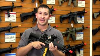 Lancer Tactical RedGreen Micro Dot Sight Review  Fox Airsoft [upl. by Ahsinrev97]