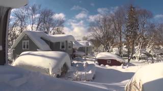 Hamburg Buffalo snowstorm How to Remove 6 lake effect snow from Your Roof Pt 2 [upl. by Boylan]