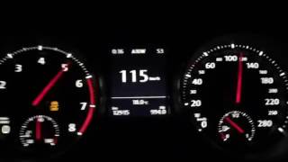 Golf 7 GTI APR Stage 2 320HP Acceleration [upl. by Qahsi]