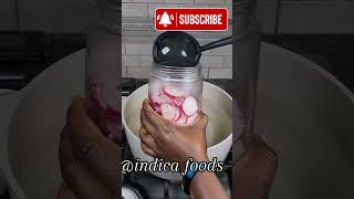 Pickled radish youtubeshorts chickpeasalad viralvideo recipe trump trendingshorts follow yt [upl. by Leahplar]