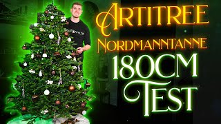 Artitree Nordmanntanne Test 180cm SpritzgussTanne zum SuperPreis [upl. by Gawain]