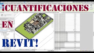 Cuantificaciones en Revit [upl. by Edahs151]