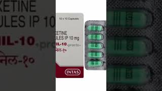 Fluoxetine Capsule IP 10 mg 20 mg Uses Doses Benefits and side effects in Hindi [upl. by Htebazila]