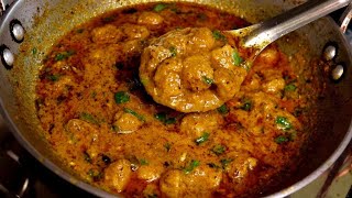 Soyabean रेस्टोरेंट स्टाइल सोयाबीन की सब्जी। Restaurant style soya curry Soyabeen ki sabji soyabeen [upl. by Severen]