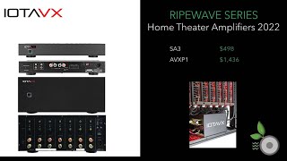 IOTAVX Amplifiers 2022  SA3 AVXP1 compared with Emotiva ToneWinner [upl. by Meli]