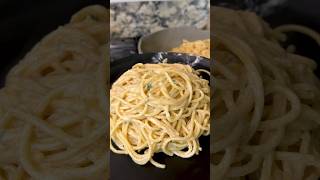 Creamy Garlic Parmesan Pasta Easy Recipe shorts [upl. by Gualtiero409]