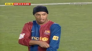 RONALDINHO 200607 👑 Ballon dOr Level Dribbling Skills Goals amp Passes ᴴᴰ [upl. by Suolkcin]