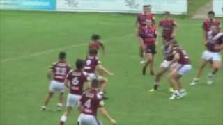 Sean Sabutey Harold Matthews 2015 North Sydney Bears Highlights [upl. by Agnizn]