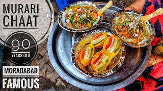 MURARI CHAT  Tiranga Paneer Pakoda  मुरारी चाट  तिरंगा पनीर पकोड़ा  Moradabad Street Food [upl. by Akinohs]