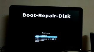 Boot repair disk [upl. by Addy349]