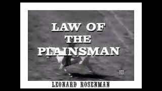 The Plainsman Theme From Law Of The Plainsman  Closing Theme  Leonard Rosenman  Herschel Burke [upl. by Byrne]