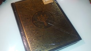 The Legend of Zelda Breath of the Wild DELUXE EDITION GUIDE BOOK UNBOXING [upl. by Niklaus]