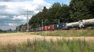 Crossrail BR 185 579 577 mit Ewals KLV [upl. by Spears]