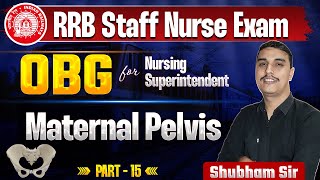 OBG  Maternal Pelvis TypejointsLigamentlandmarks RRB Nursing Superintendent Class 15 [upl. by Aid]