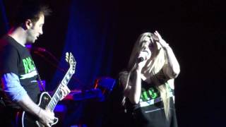 Avril Lavigne Sk8er Boi Live Montreal 2011 HD 1080P [upl. by Reppart]