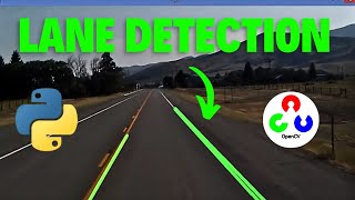 Road Lane Detection with OpenCV Python  OpenCV Tutorial [upl. by Langham827]