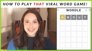 HOW TO PLAY WORDLE The Word Game Going Viral  How To Play and Strategies to Win [upl. by Adnomal]