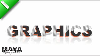 Typography in Coreldraw  Coreldraw tutorial  Maya Graphics  coreldrawtutorials [upl. by Htenaj]