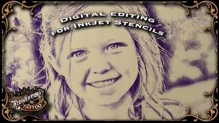 Digital editing for InkJet Stencils [upl. by Aligna]