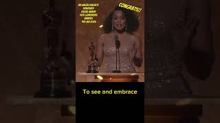 ANGELA BASSETT HONORARY OSCAR AWARD14TH GOVERNORS AWARDS 2024 [upl. by Wilkison698]