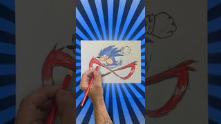 tentei DESENHAR O SONIC comodesenhar CantinhodosArteiros [upl. by Assiar397]