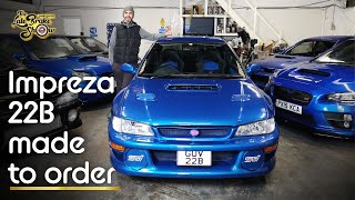 New Subaru Impreza STi 22B Real Gran Turismo Restomod built to order [upl. by Cullie]