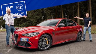 2023 Alfa Romeo Giulia Quadrifoglio Facelift mit 520 PS  Kaufberatung Test deutsch Fahrbericht [upl. by Clippard]