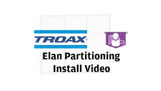 Troax  Elan Partitioning Install Video [upl. by Crispas]