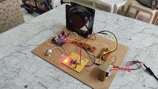 AC Fan Speed Control Using Arduino and TRIAC [upl. by Bolen]