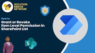 Control Access to SharePoint List Items with Power Automate [upl. by Heyes339]