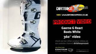 Gaerne G React White Boots [upl. by Pandich]