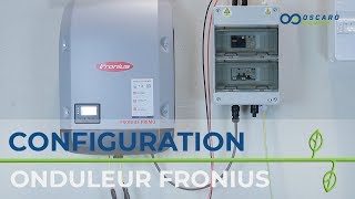 Configurer un onduleur Fronius Primo ou Galvo [upl. by Haisej256]