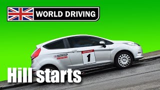 How To Do Hill Starts EASILY In a Manual Car  No Rolling or Stalling [upl. by Bristow]