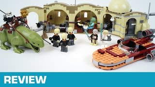 REVIEW LEGO Star Wars Mos Eisley Cantina 75052 [upl. by Wight]