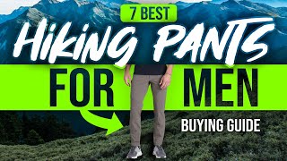 BEST HIKING PANTS FOR MEN 7 Hiking Pants for Men 2023 Buying Guide [upl. by Holmes465]