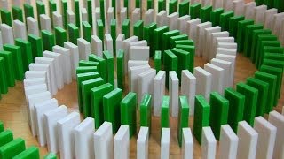 INSANE Domino Tricks Hevesh5 amp MillionenDollarBoy [upl. by Atival]