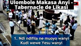 Ulombole Makasa Anyi  Tabernacle de Likasi  Chanson en Tshiluba [upl. by Anovahs576]