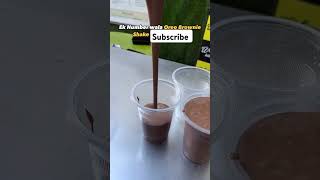 Oreo shake chocolate food shake Please subscribe 🍫🍫🧋🧋🧋 [upl. by Ecnerol]