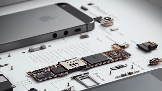 iPhone Teardown  Geeky Tech Wall Art [upl. by Neumann]