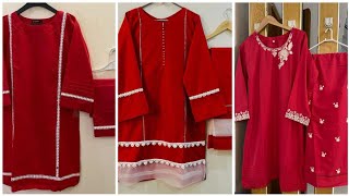 red colour ki shaadi ke dress ke designs [upl. by Carbrey]