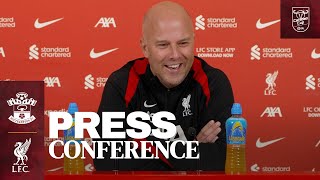 Press Conference Southampton vs Liverpool  Arne Slot previews Carabao Cup [upl. by Lahsiv]