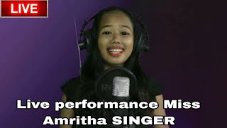 Kasatangcha ReangoLive performance  SingerAmritha [upl. by Aneerahs853]