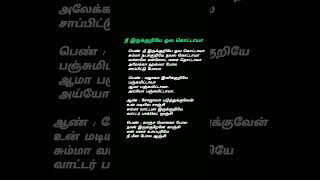 Nee irukkuriye ola kottaaya lyrics song tamil shortsvideo youtubeshortRaayan movie song [upl. by Otrebron]