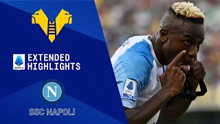 Hellas Verona vs Napoli Extended Highlights  Serie A  CBS Sports Golazo [upl. by Ahser]