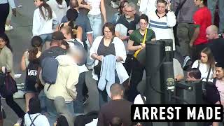 Undercover Met Police officers take down phone thief in Oxford Circus [upl. by Nette]