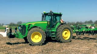 Variable depth subsoiling with the Topsoil Mapper utilizing a Great Plains Flatliner [upl. by Schurman]