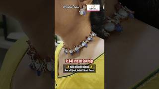 Diamond 💎 replica gold pendant earrings  Manoj Jewellers [upl. by Raman]