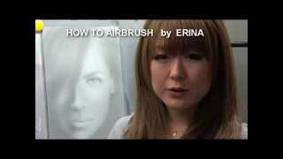 HOW TO AIRBRUSH by ERINA エアーブラシの比較 [upl. by Yelwar859]