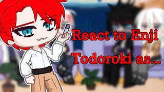 Reaction to Enji Todoroki as11 AUBHABSDEngRUSРеакция на Энджи Тодороки как11АУ [upl. by Edlun]