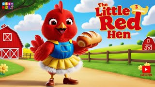 The Little Red Hen Story  Bedtime Story For Kids  Storytime  kidscartoon [upl. by Rehptsirhc839]